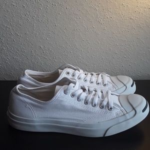 Converse unisex white men's size9,women size 10.5